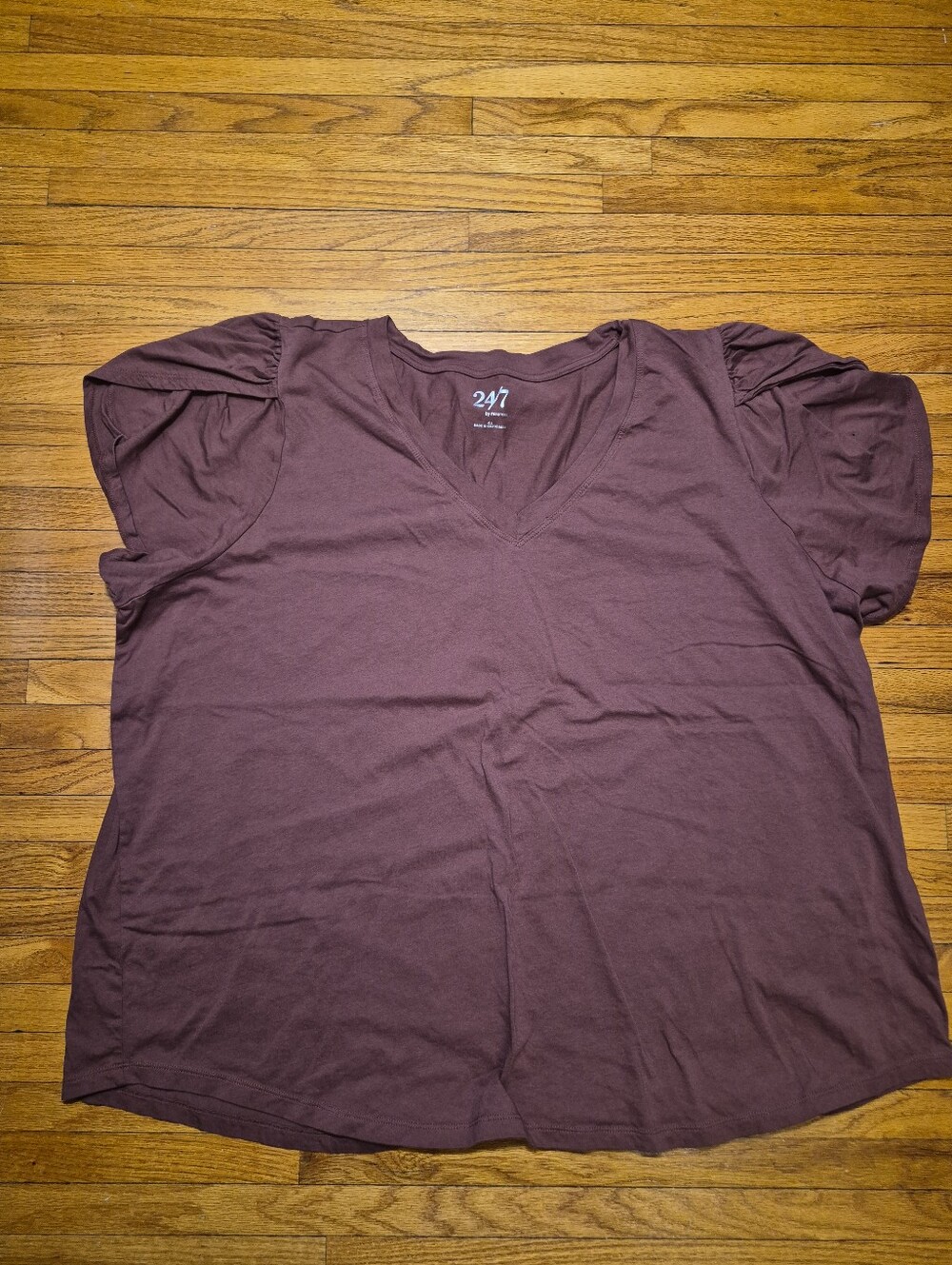 Maurices 24/7 Cotton Shirt Size 4x